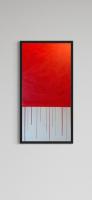 Tatort Acryl auf Leinwand 100 x 50 cm Schattenfuge