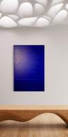 Blue mood Mixed Media 150 x 100 x 3,6 cm
